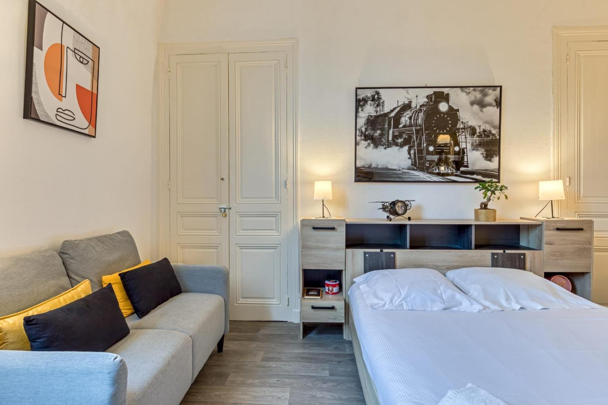 Gary Joli F2 Au Pied De La Gare De Rouen Apartment Екстериор снимка