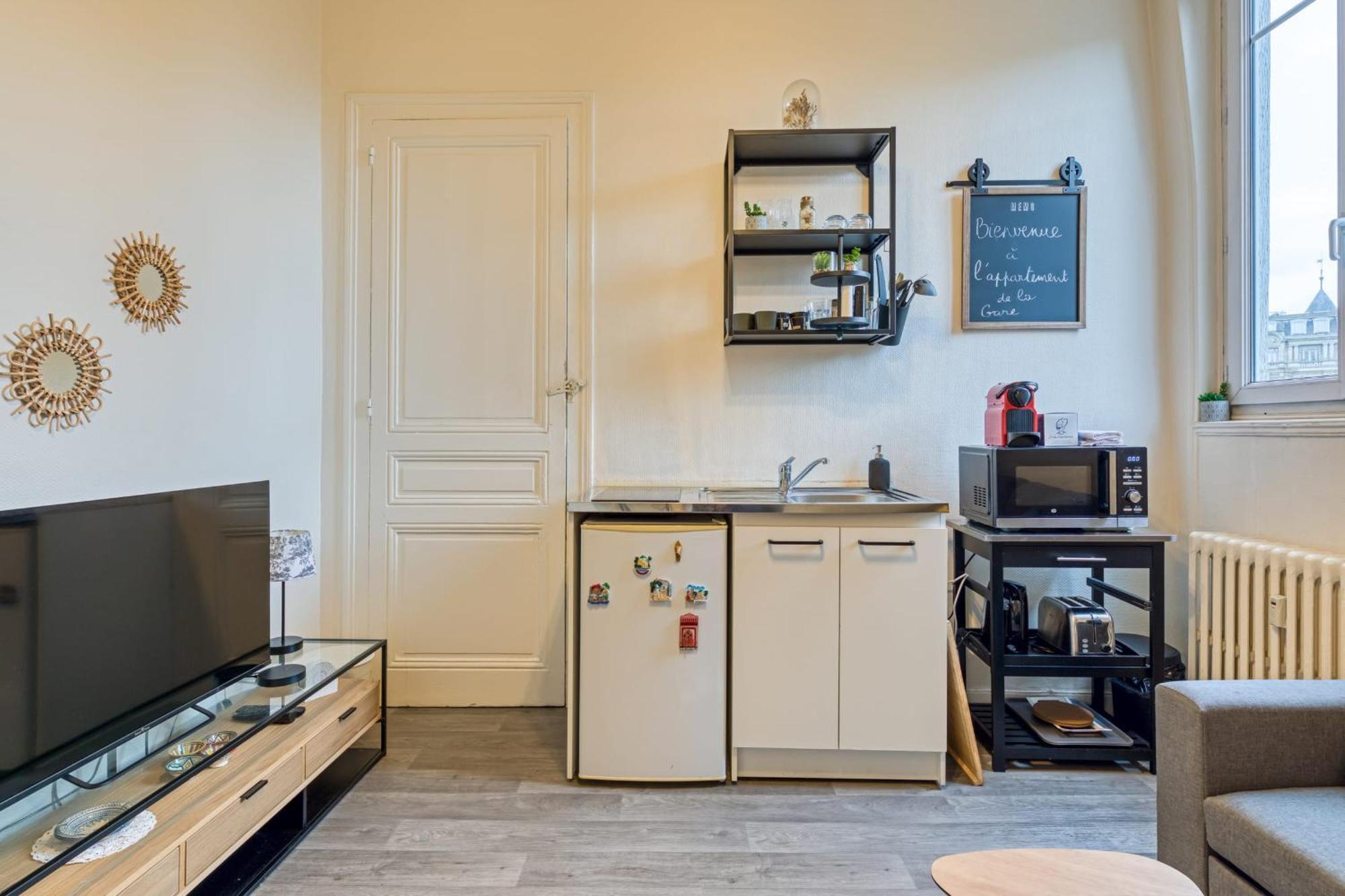 Gary Joli F2 Au Pied De La Gare De Rouen Apartment Екстериор снимка