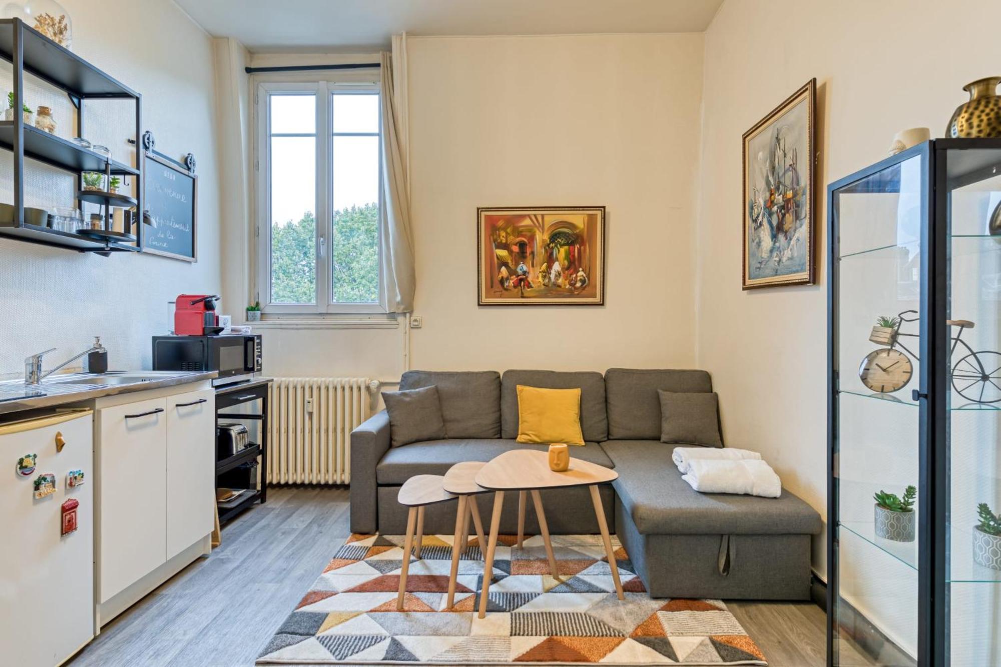 Gary Joli F2 Au Pied De La Gare De Rouen Apartment Екстериор снимка